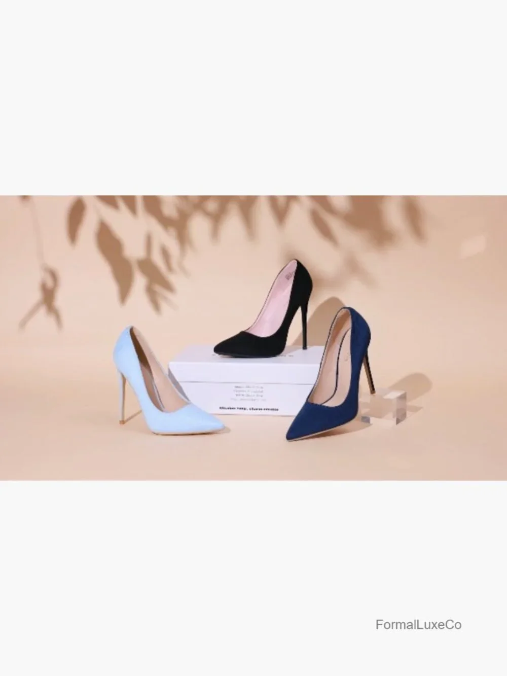 Women's 4.7 Inch Heel Pointed Toe Stiletto Pumps Party Shoes - Picture 7 of 7